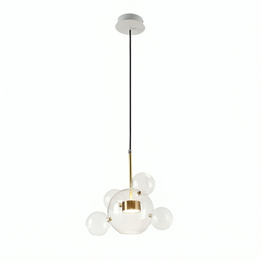 Designer Round Multi-Glass Ball Pendant Light