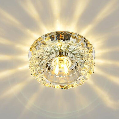 Elegant Crystal LED Ceiling Light