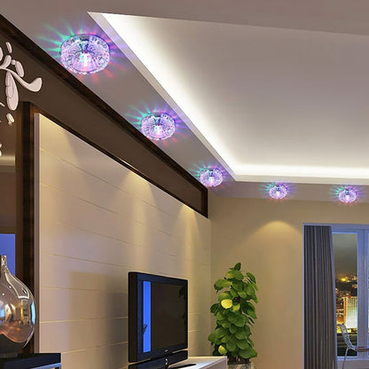 Elegant Crystal LED Ceiling Light