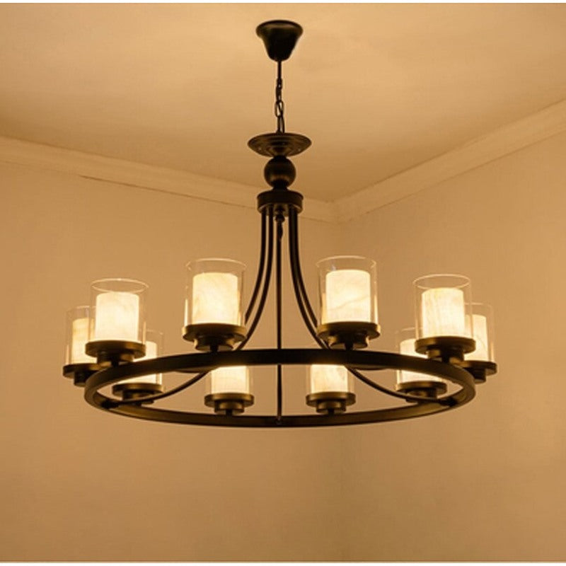 The American Village Dining Room Lights Iron Chandelier