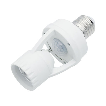 Intelligent Infrared Motion Sensor LED Light Bulb Holder