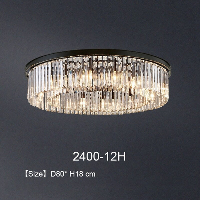 Morden Clear Crystal Ceiling LED Pendant Lamp