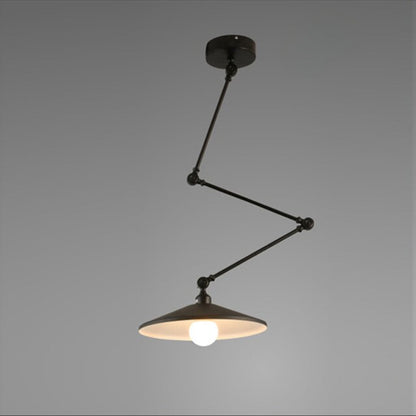 Modern Foldable Pendant Lamp With Bulb