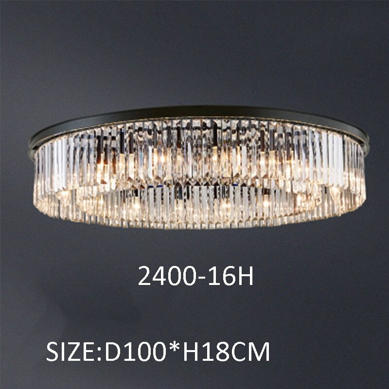 Morden Clear Crystal Ceiling LED Pendant Lamp