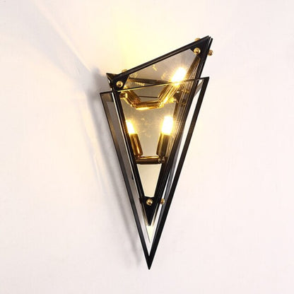 Postmodern Luxury Diamond Shape Wall Lamp