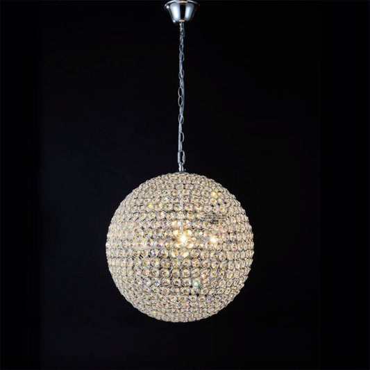 Crystal Round Ball LED Pendant Light