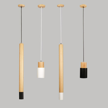 Modern Brief Minimalist Creative Wood Pendant Lamp