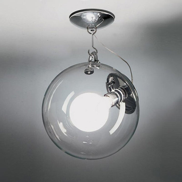 Modern Bubble Glass Ball Pendant Lamp
