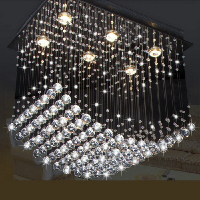 Modern Luxurious K9 Crystal Ball Ceiling Lamp
