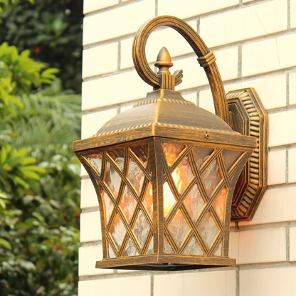 Fashion Brief Modern Outdoor Waterproof Wall Lamp