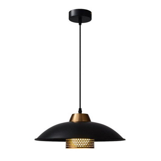 Modern Minimalist Black Metal Paint Pendant Lamp