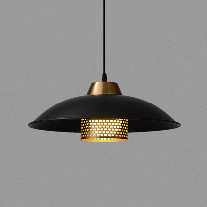 Modern Minimalist Black Metal Paint Pendant Lamp