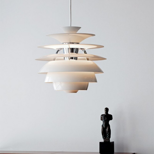 White Pine Shaped Pendant Light