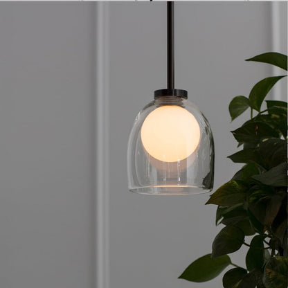 Nordic Single Head Glass Pendant Lamp