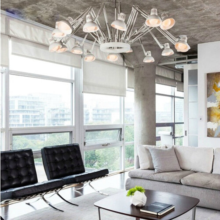 Modern Spider- Chandelier Retractable LED Lamp