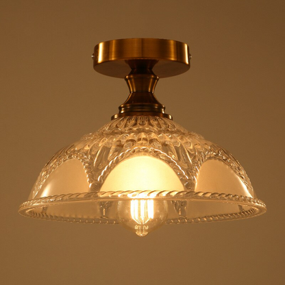 American Designer Glass Ceiling Light