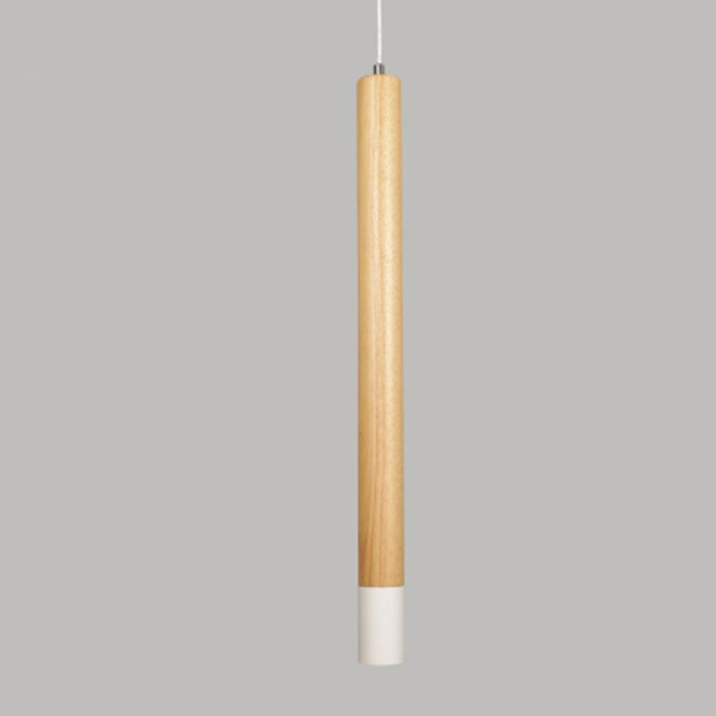 Modern Brief Minimalist Creative Wood Pendant Lamp