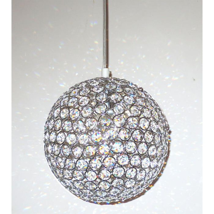 Crystal Round Ball LED Pendant Light