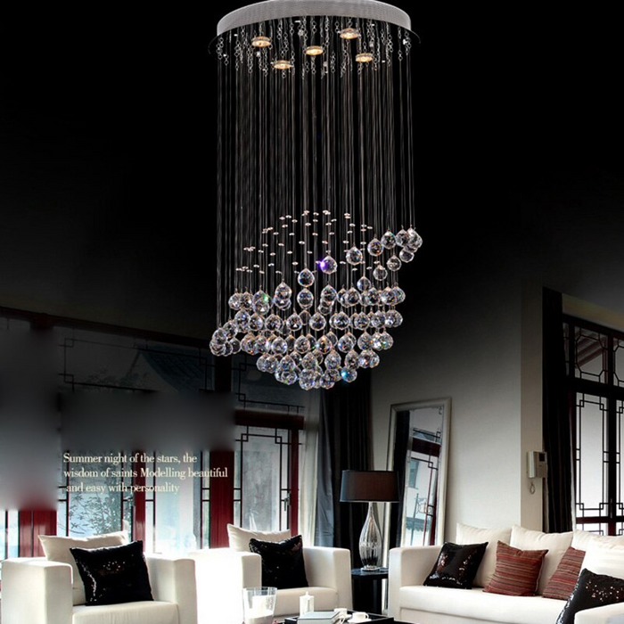 Luxury K9 Crystal LED Ceiling Lamp