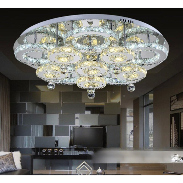 Modern Circular LED Ceiling Light With Remote Control