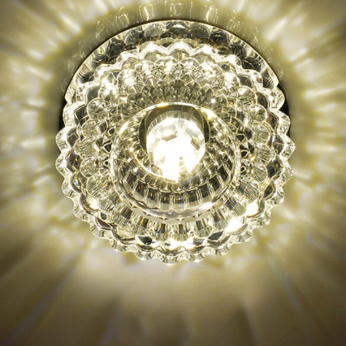 Modern Embedded Crystal LED Hallway Ceiling Light