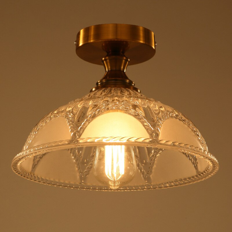 American Designer Glass Ceiling Light