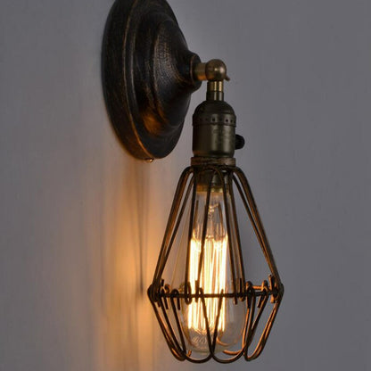 Vintage Iron Home Deco Bedroom Light