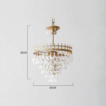 Retro Crystal Classical Chandelier Light