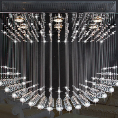 Modern Luxurious K9 Crystal Ball Ceiling Lamp