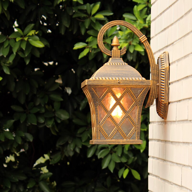 Fashion Brief Modern Outdoor Waterproof Wall Lamp