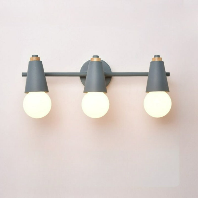 Multiple Head Wall Mounting Light Fixture