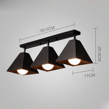 Modern Brief Bar Entrance Iron Ceiling Lights Fixture