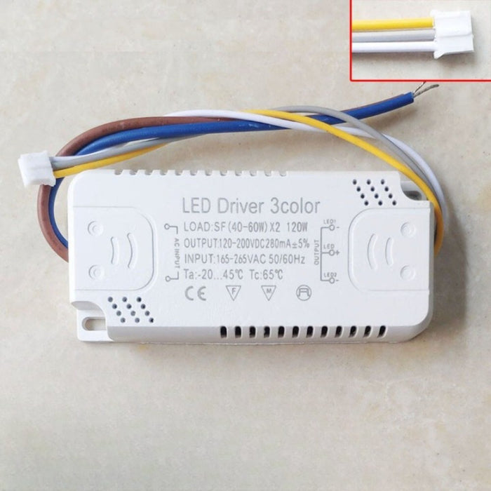 LED Driver 3 Color Adapter For LED Lighting