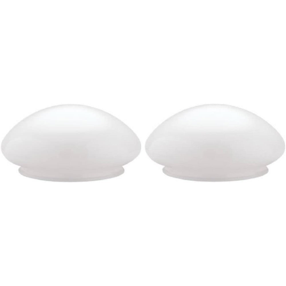 Lighting Corp White Mushroom Ceil Shade