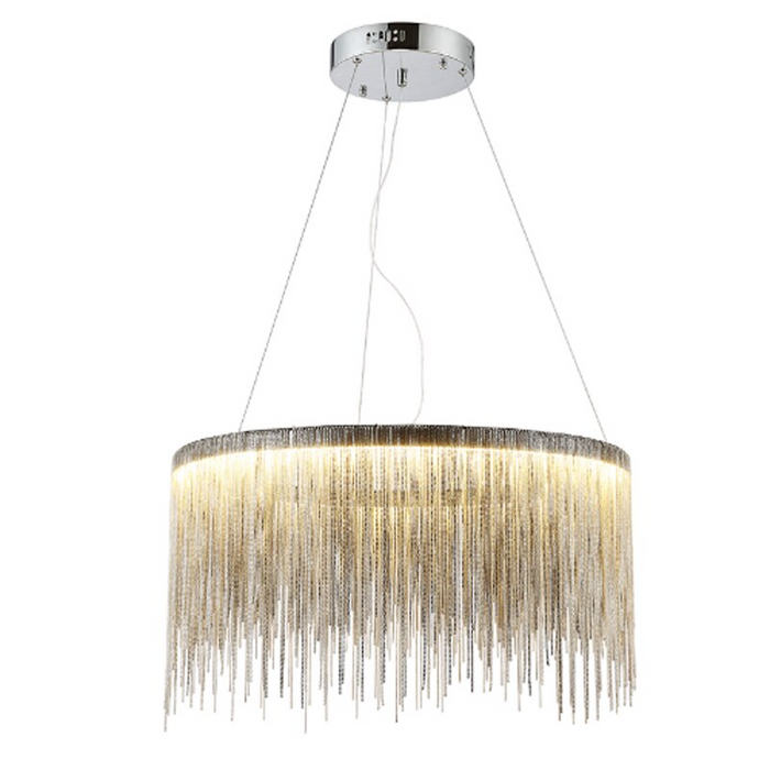 Modern Iron Chain LED Pendant Light