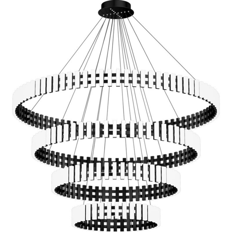 Modern Duplex LED Dimming Chandelier