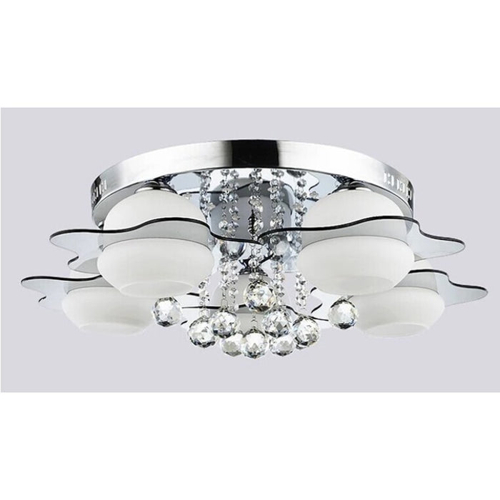 Luxury Crystal Round LED Ceiling Lamp