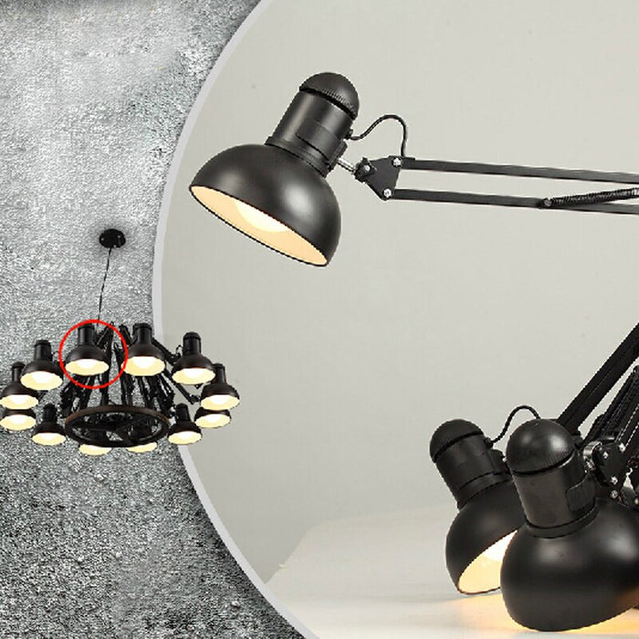 Modern Spider- Chandelier Retractable LED Lamp
