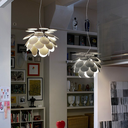 Modern Aluminum Pine Cone Pendant Lamp