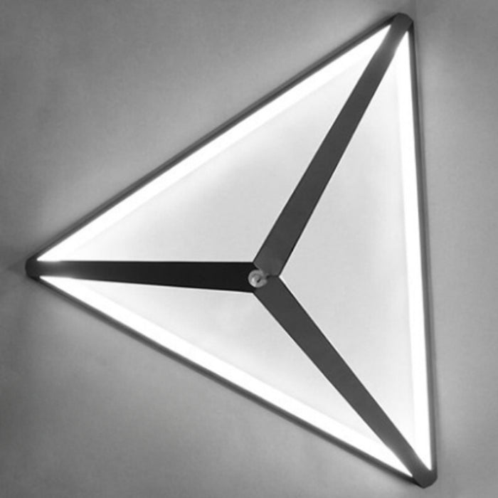 LED Pyramid Single Head Pendant Lamp
