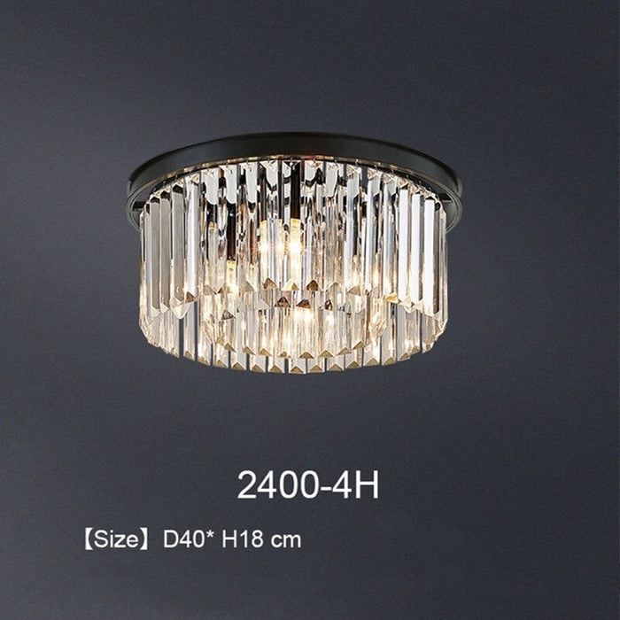 Morden Clear Crystal Ceiling LED Pendant Lamp