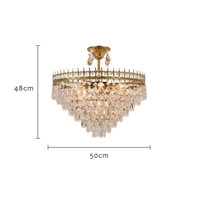 Retro Crystal Classical Chandelier Light