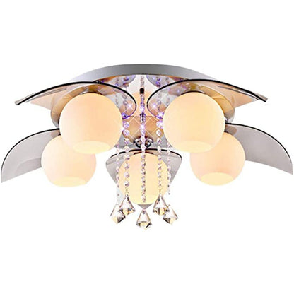 Modern Colorful Glass Ball E27 Bulb Ceiling Light