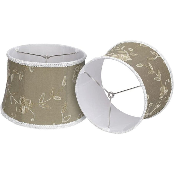 Drum Fabric Lampshades For Table Lamp And Floor Light