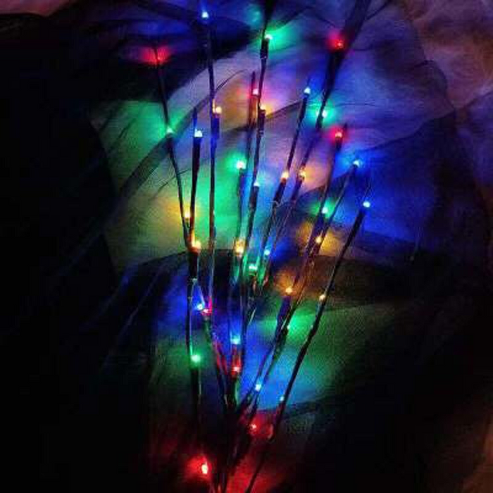 Branch Light With Warm And Multi Color