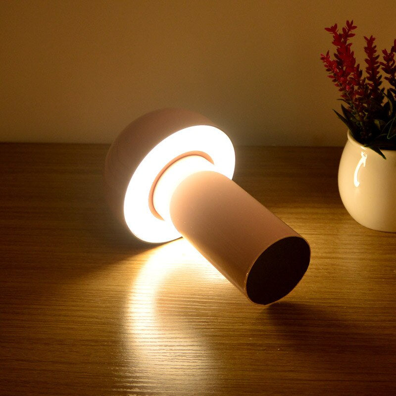 Rechargeable Mini Mushroom Table Lamp