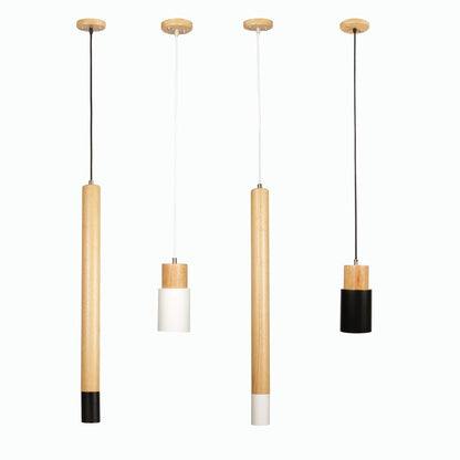 Modern Brief Minimalist Creative Wood Pendant Lamp