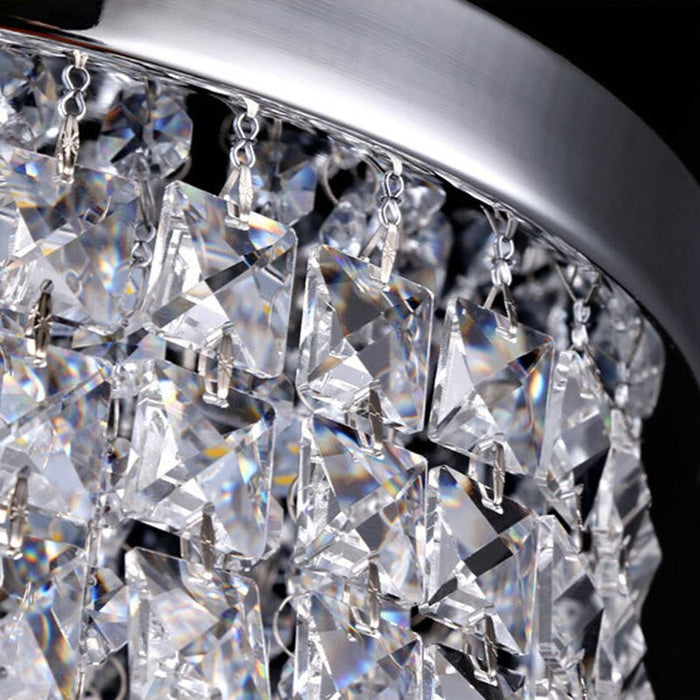 Modern Minimalist Transparent Crystal Ceiling Lamp