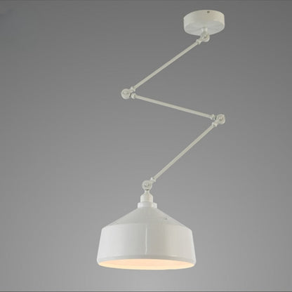 Modern Foldable Pendant Lamp With Bulb