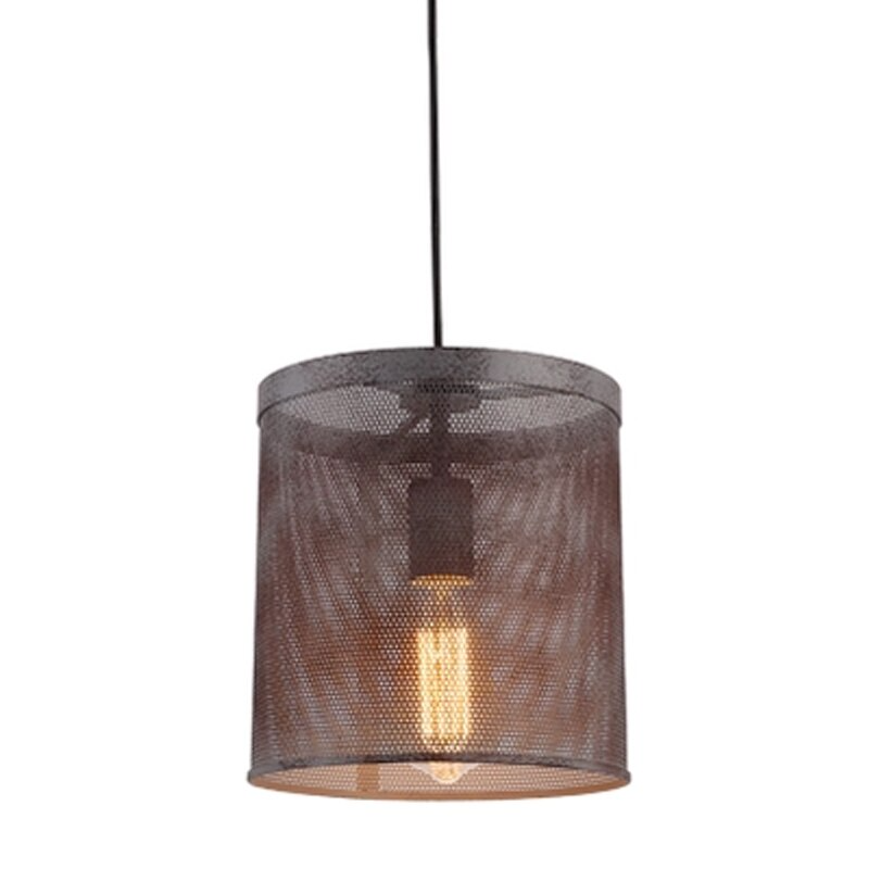 American Rust Iron E27 Bulb Pendant Lighting